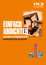Einfach abdichten - Bauwerksabdichtung und Sanierung